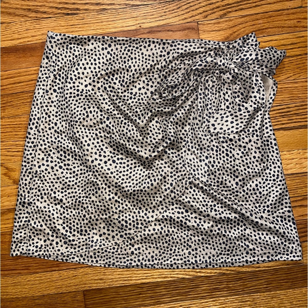 Size small animal print skirt from Francesca’s